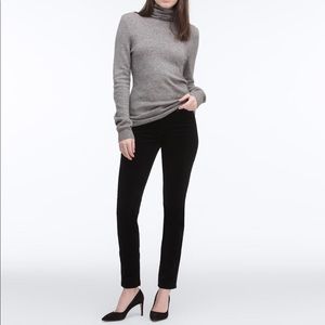 AG “the stilt cigarette leg” black fine wale cords